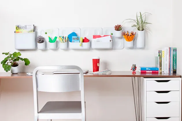 Office Upgrade: The Magnetic Wall Organizer