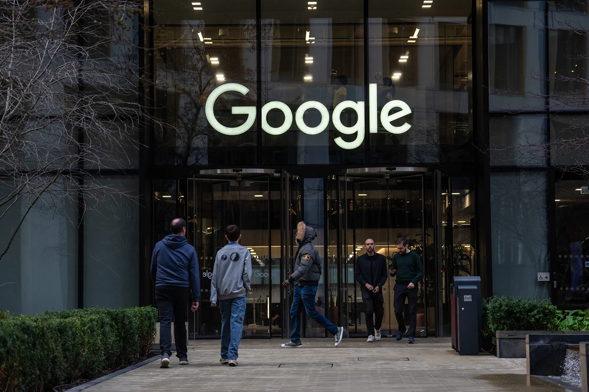 Google offices in London.