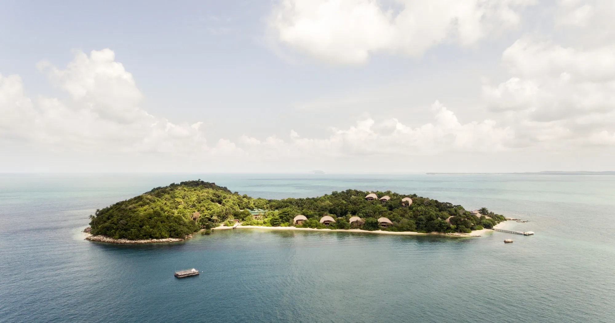 Cempedak, a private island off the coast of Bintan.
