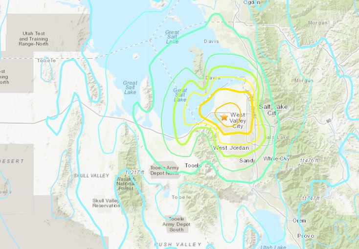 Earthquake Shakes Utah, Rattling Frayed Coronavirus Nerves Bloomberg