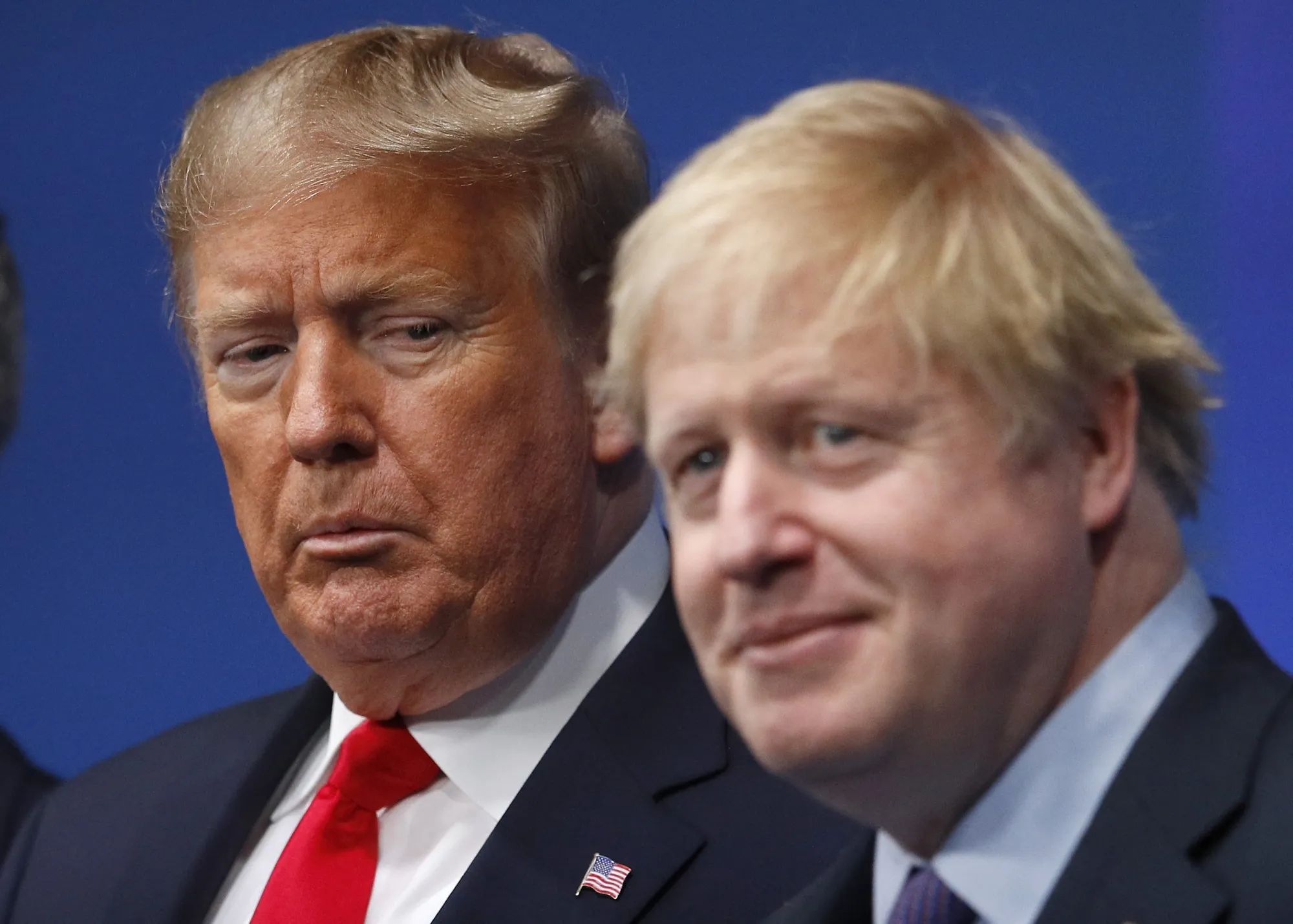 Donald Trump and Boris Johnson in 2019.