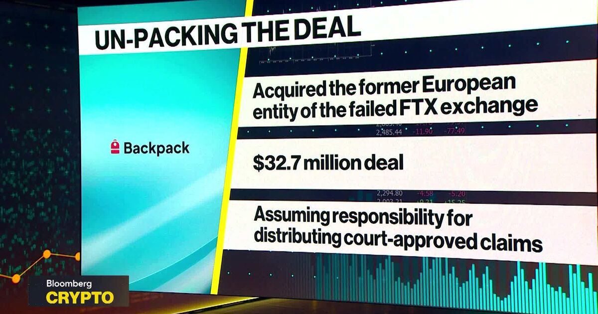 Backpack Exchange Acquires FTX European Assets - Bloomberg