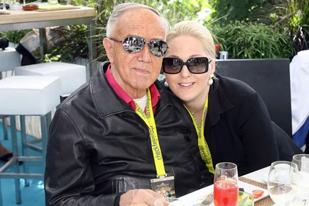 Gaston Glock and wife Kathrin Tschikof