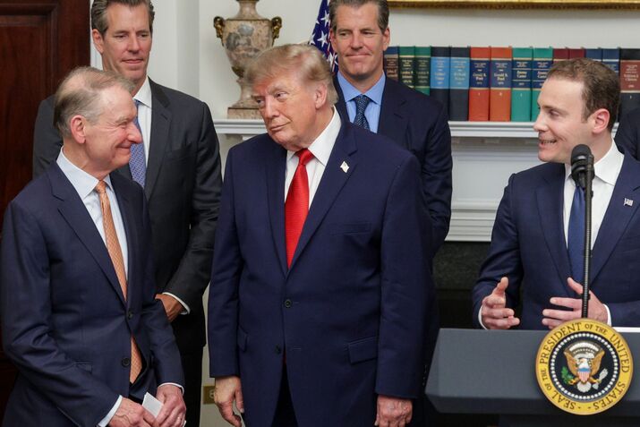 President Trump Delivers Remarks With Cryptocurrency And Technology Leaders At The White House