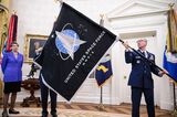 President Trump Signs An Armed Forces Day Proclamation And Participates In U.S. Space Force Flag Presentation