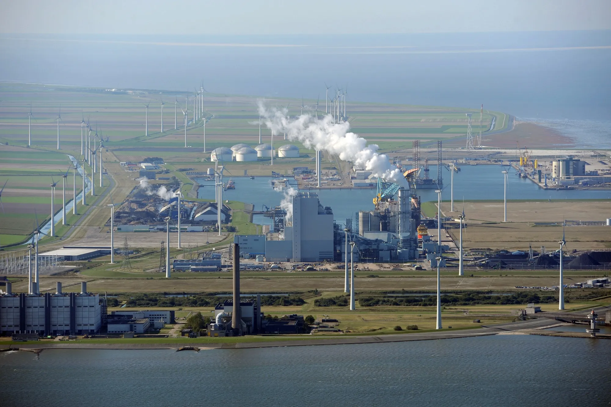 RWE’s&nbsp;coal power station in Eemshaven, Netherlands.