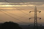 An electricity pylon in Hampshire, U.K.
