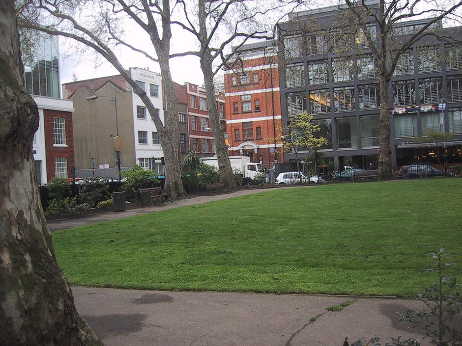 Hoxton Square, at the heart of East London's tech district.