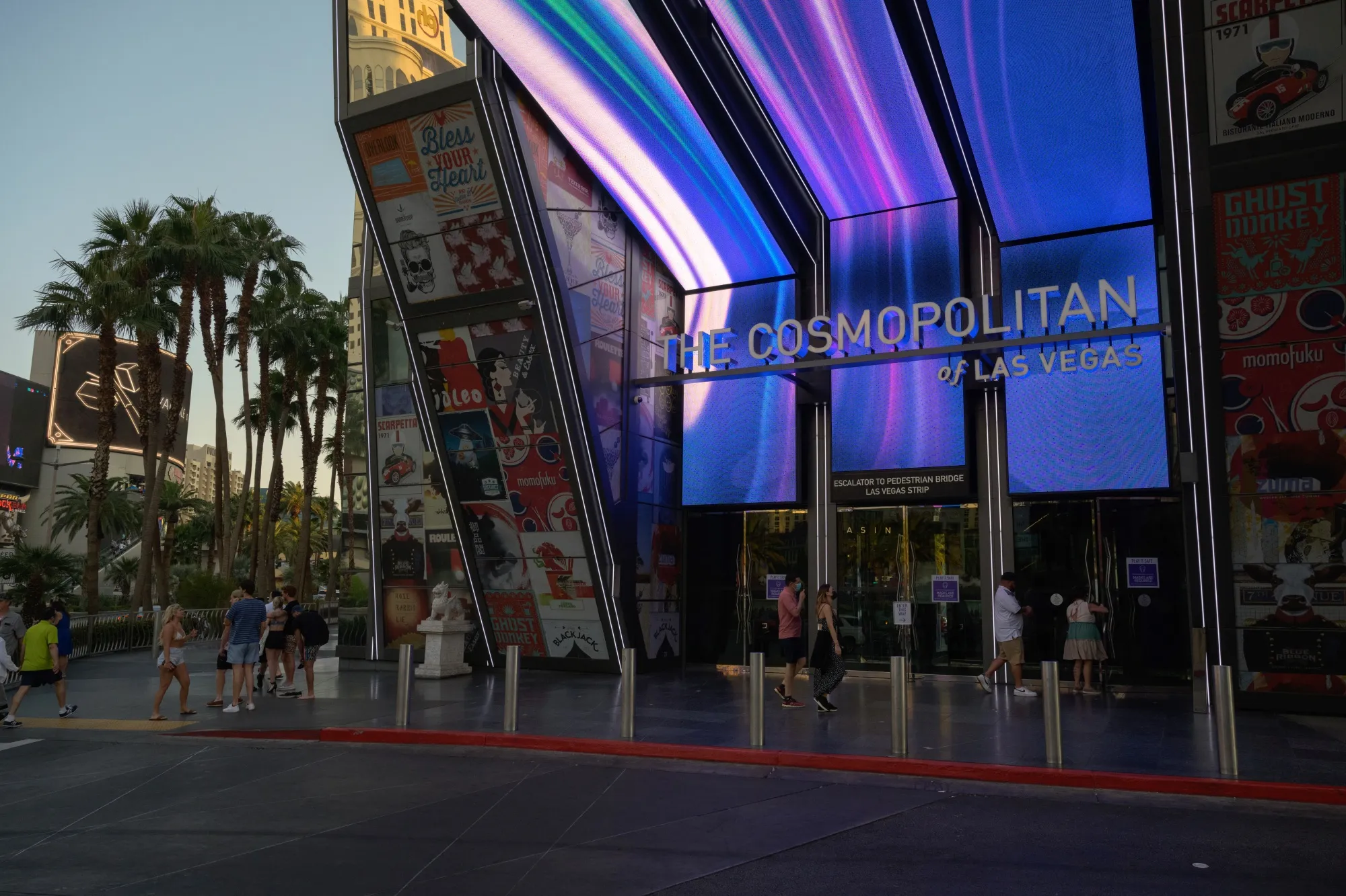 Stonepeak teamed up with Blackstone Real Estate Income Trust and the Cherng Family Trust to buy real estate associated with the Cosmopolitan casino and hotel.