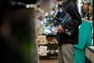 A customer browses products at a hardware store in San Francisco. 