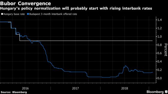 Hungary Stays on Path to Monetary Tightening as Prices Rise