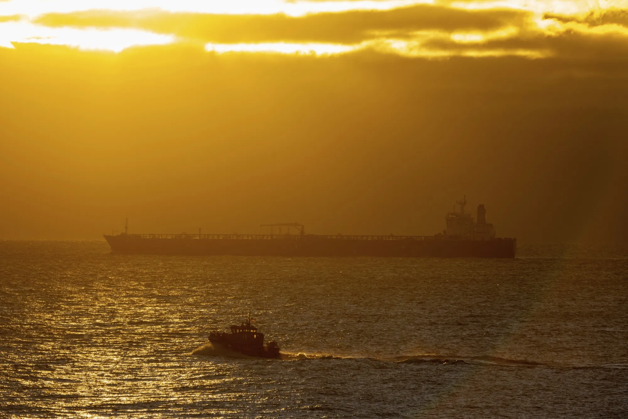 Stricken Oil Tanker Towed To Safety Off German Island Of Ruegen - Bloomberg