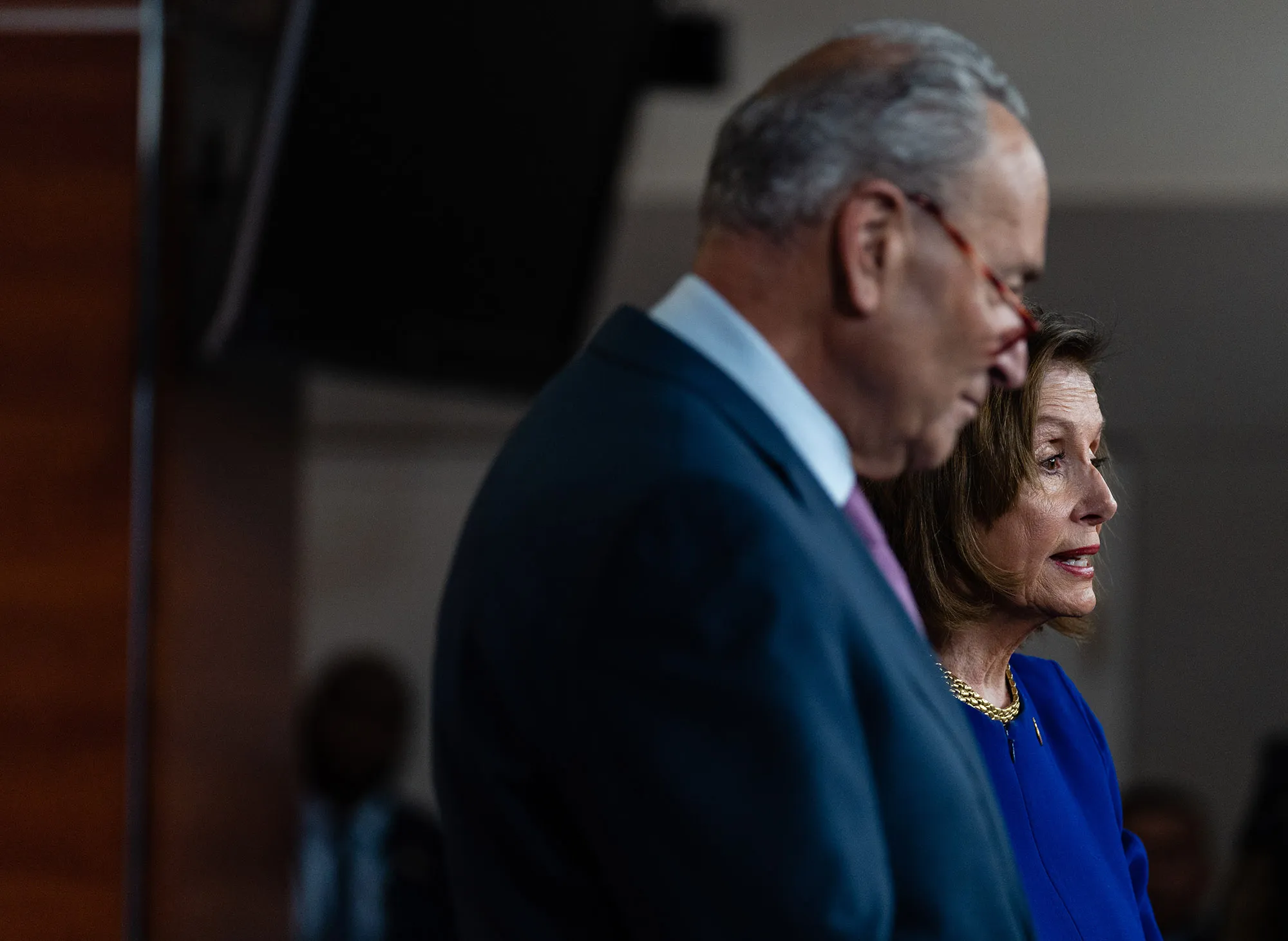 Chuck Schumer and Nancy Pelosi
