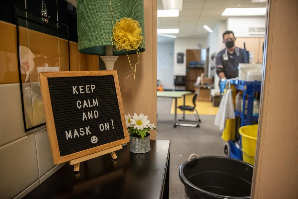School Deep Cleans Location Amid Pandemic