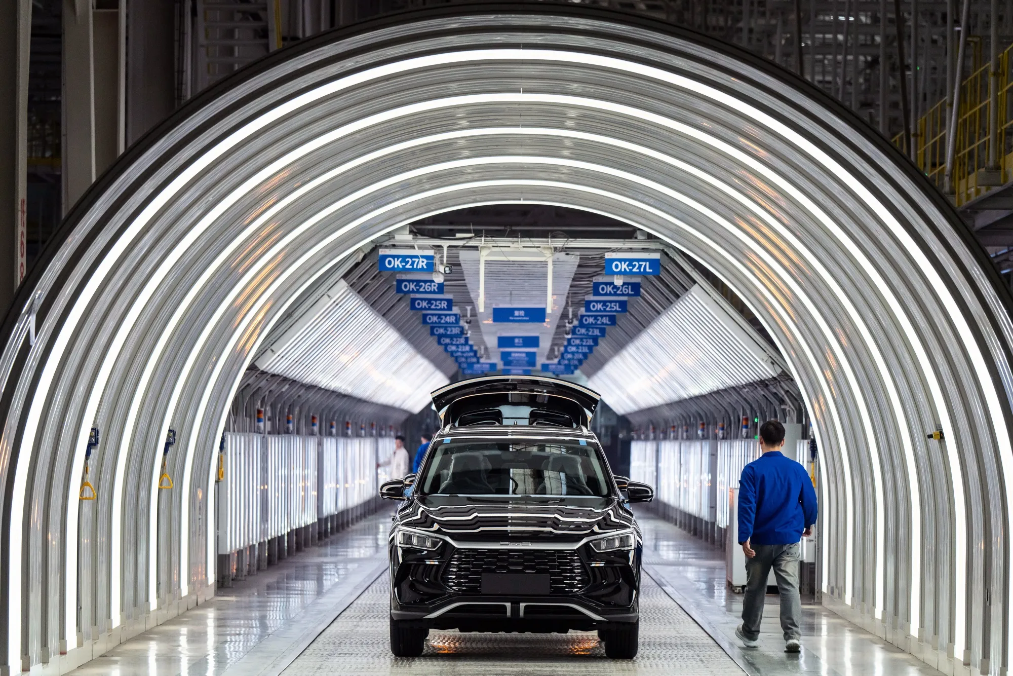 BYD Factory in Zhengzhou