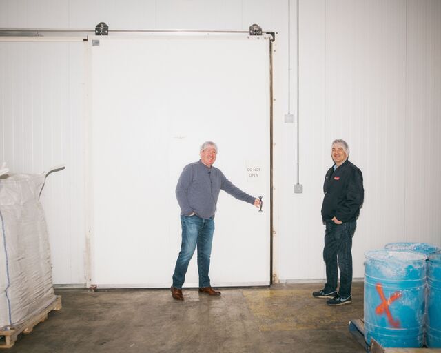 Aron Yagoda and Danny Kaplan, vice president of operations.