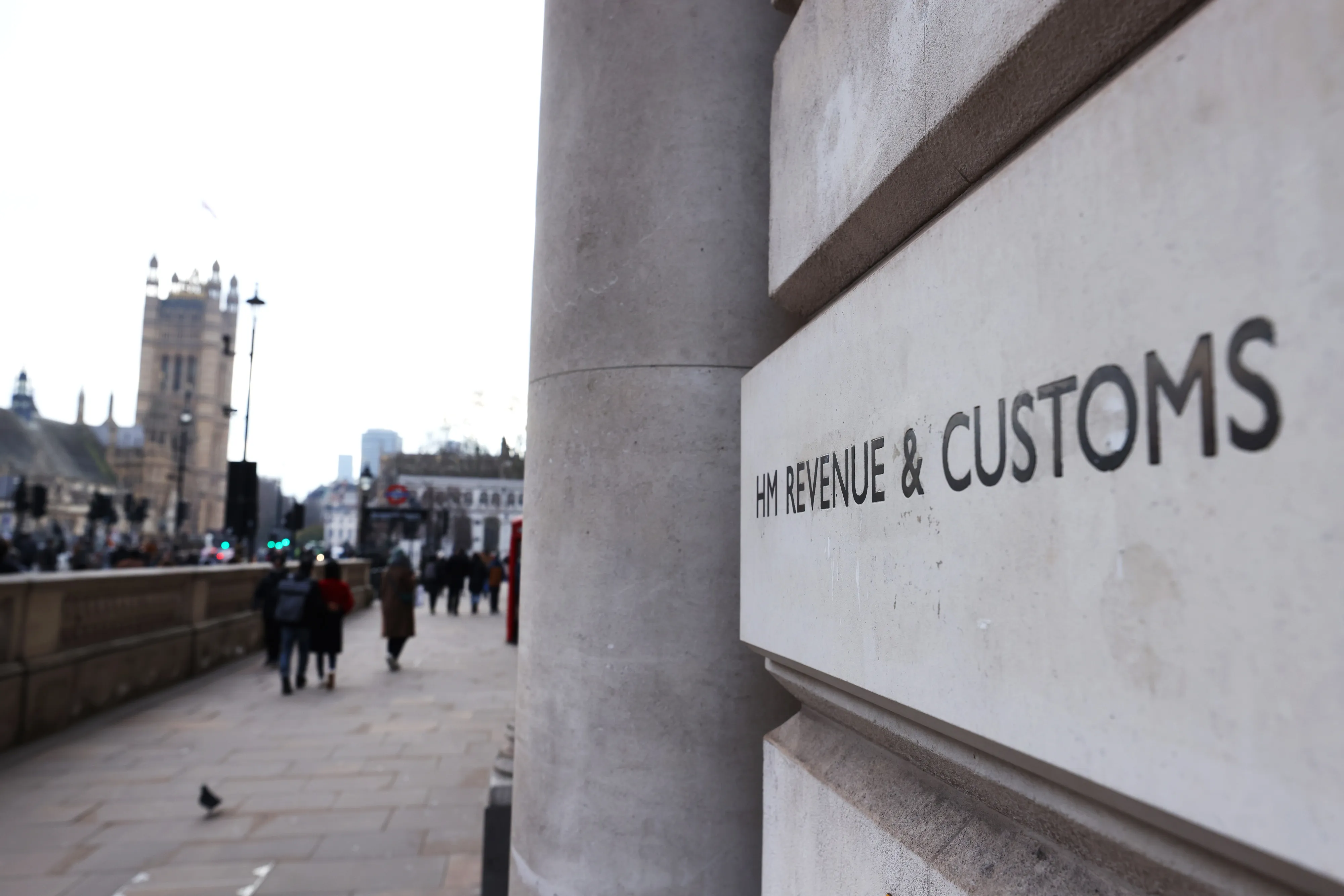 The HM Revenue and Customs offices in London.