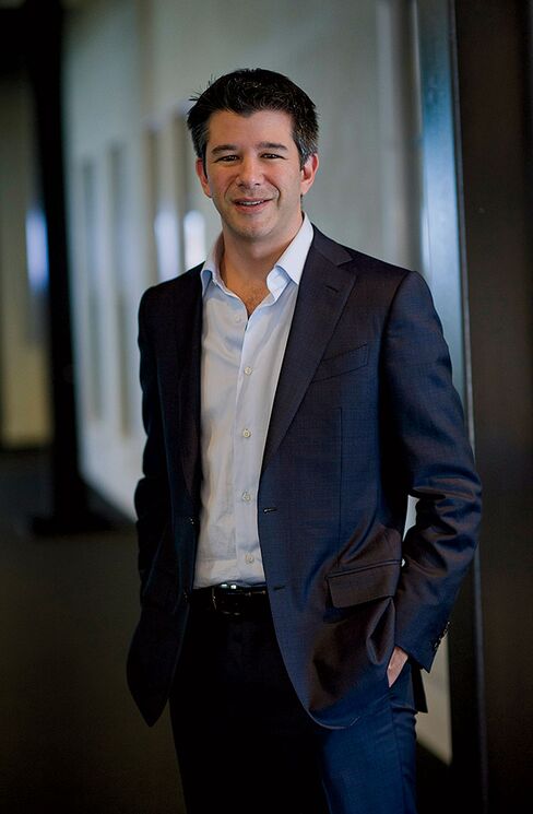 Travis Kalanick, CEO of Uber, which Goldman is financing with equity and debt
