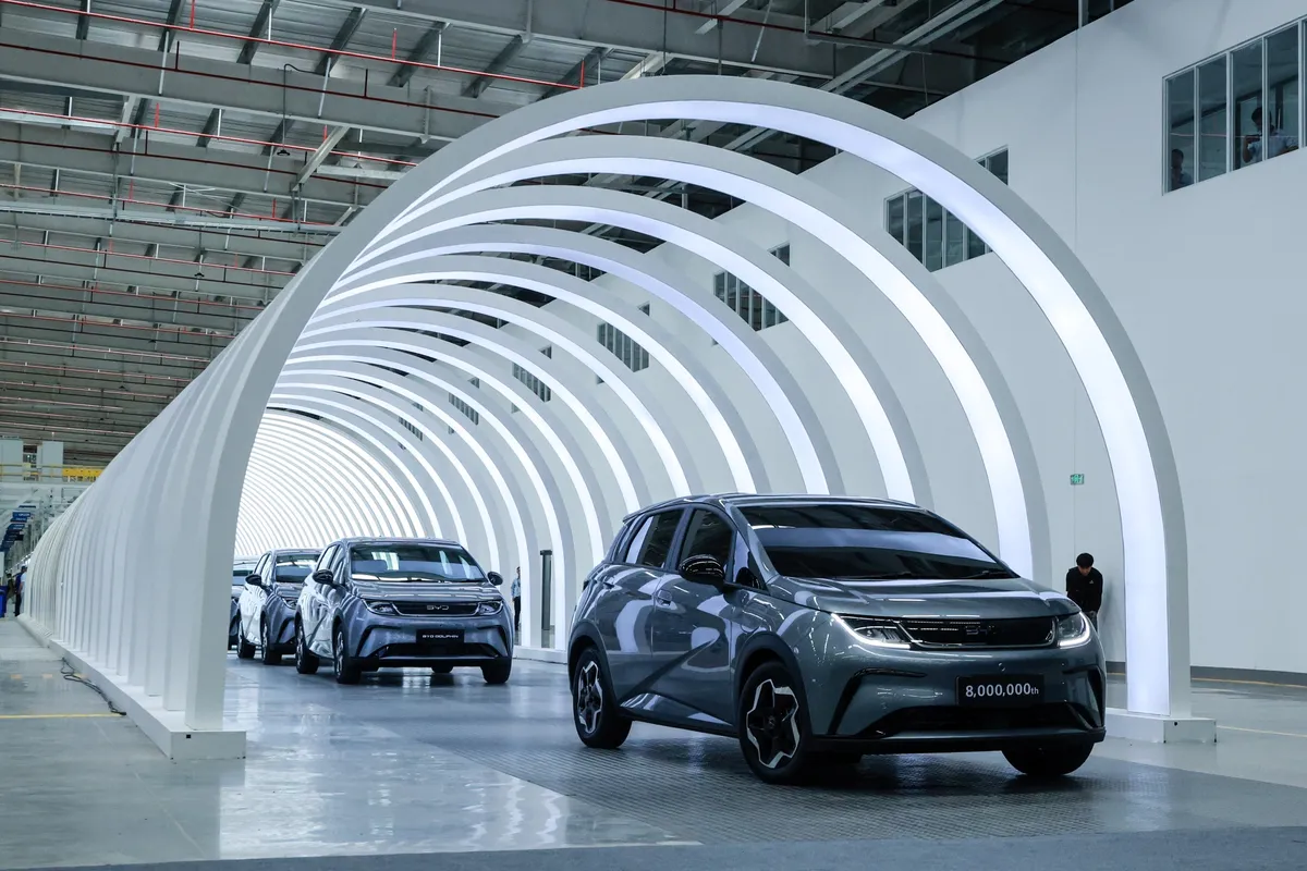 BYD Co. کارخانه جدیدی در تایلند افتتاح می‌کند