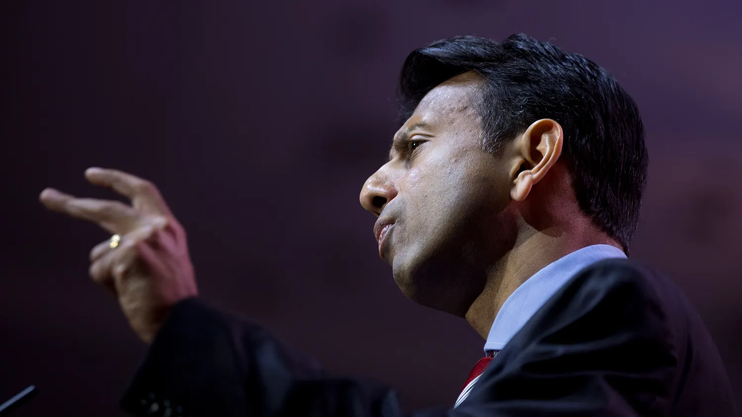 Bobby Jindal, governor of Louisiana, speaks during the Conservative Political Action
