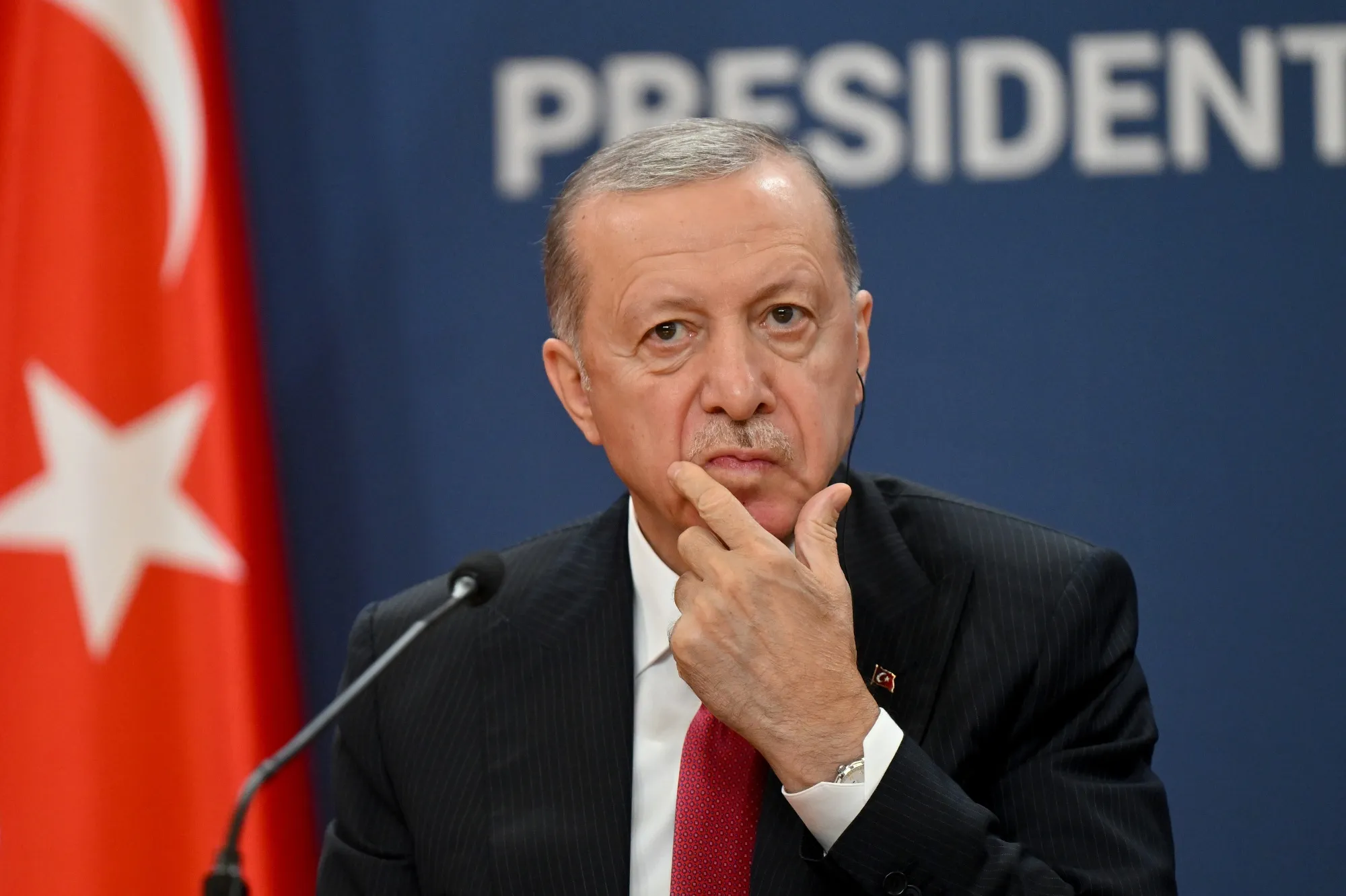 Recep Tayyip Erdogan has repeatedly blamed the opposition party&nbsp;for unleashing the volatility in recent days.&nbsp;