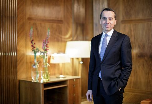 Christian Kern on Feb. 23.