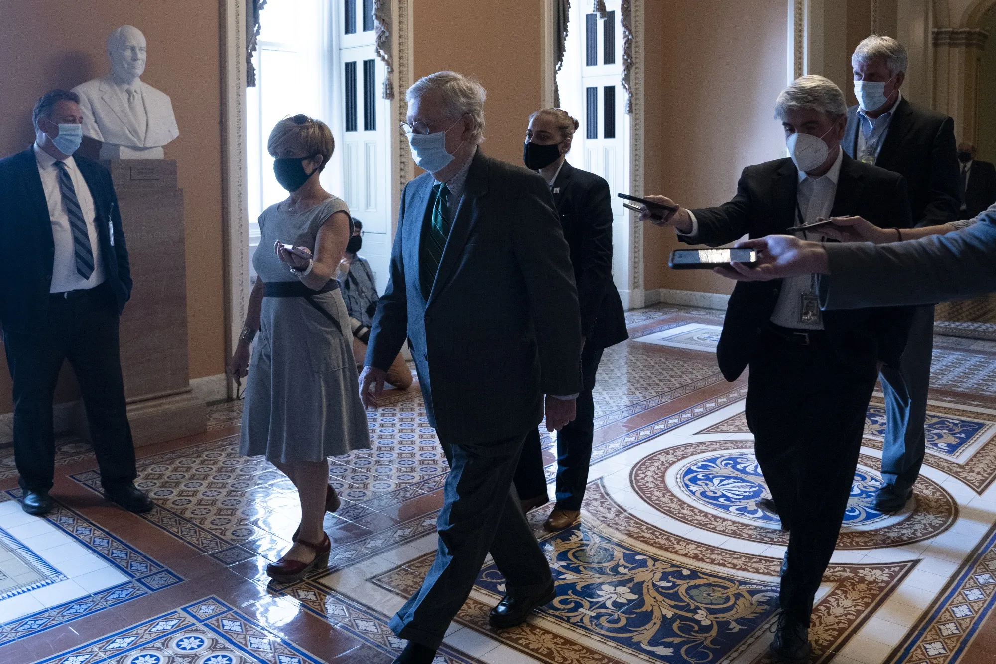 Senate Majority Leader Mitch McConnell.
