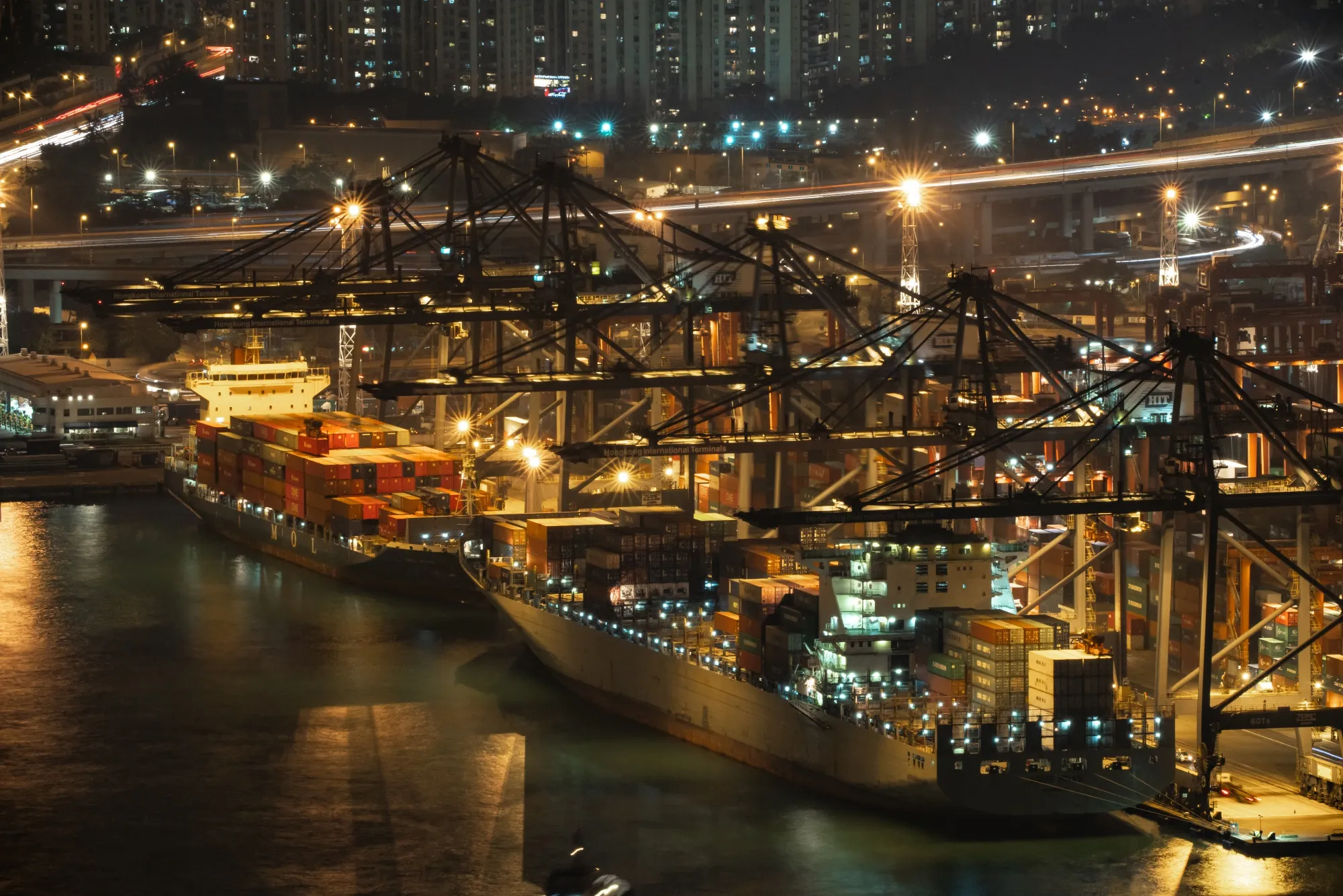 Views of HongKong International Terminal Ltd. Container Terminal As Hong Kong Port Falls to Lowest Position in at Least 40 Years