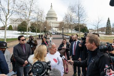 Representatives Matt Gaetz And Marjorie Taylor Greene Hold News Conference On Anniversary On Jan. 6 Insurrection 