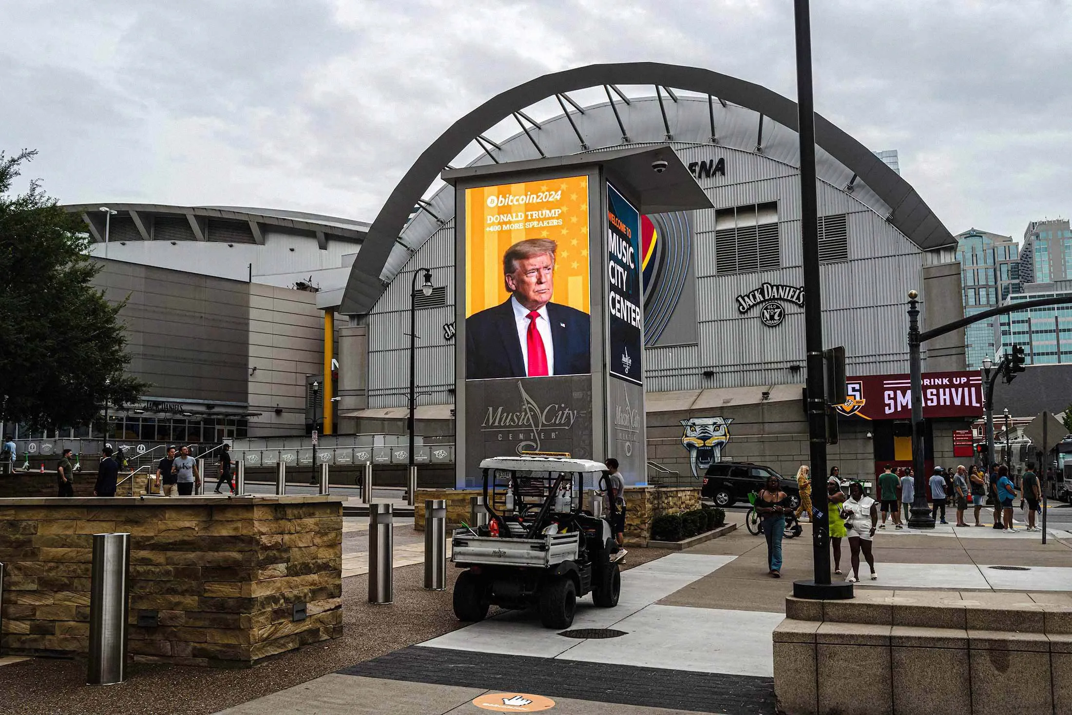 Dispatch From Trump Bitcoin 2024 Conference in Nashville - Bloomberg