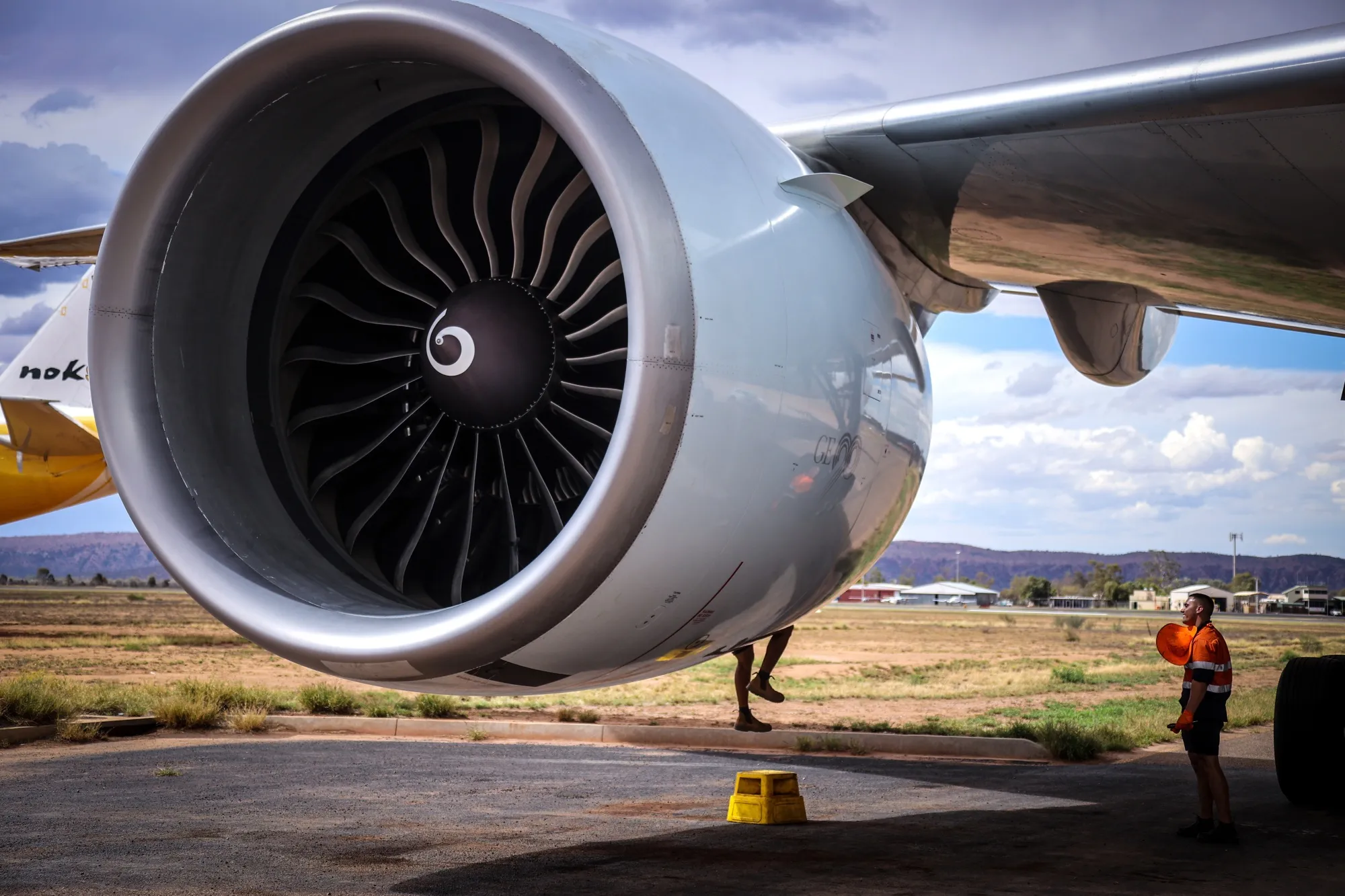 Airplane Parking Lot in Middle of Nowhere Has Never Been Busier