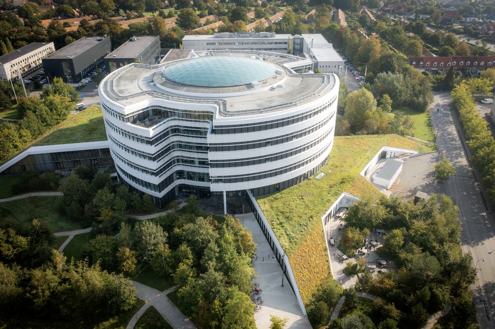 The Novo Nordisk headquarters in Copenhagen, Denmark.