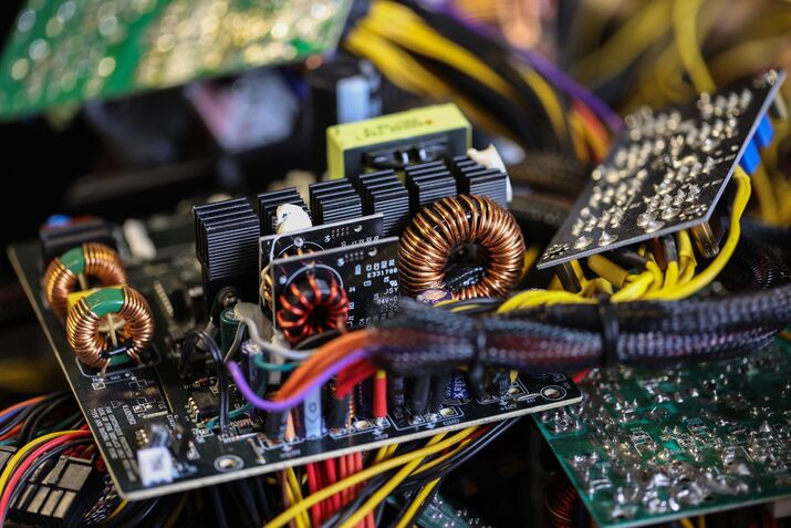 BitMain Crypto Hardware Repair Inside 3Logic Service Center