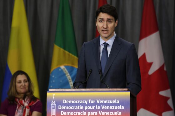 Trudeau Rallies Venezuela's Neighbors in Support of Guaido