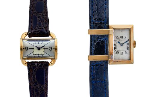 Not every rectangular Cartier watch is a Tank.
