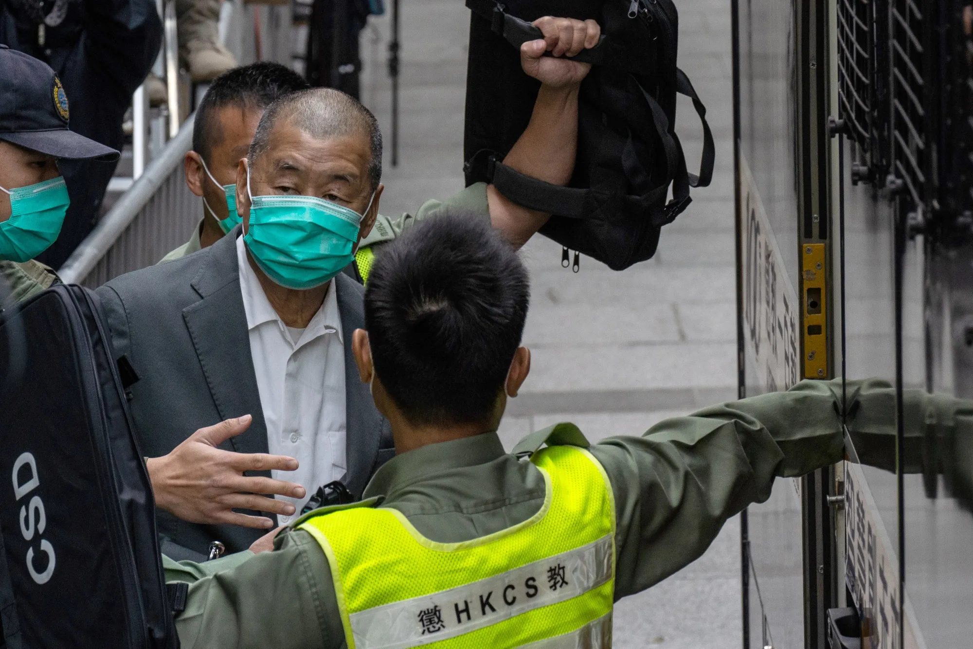 Jimmy Lai on Feb. 9.
