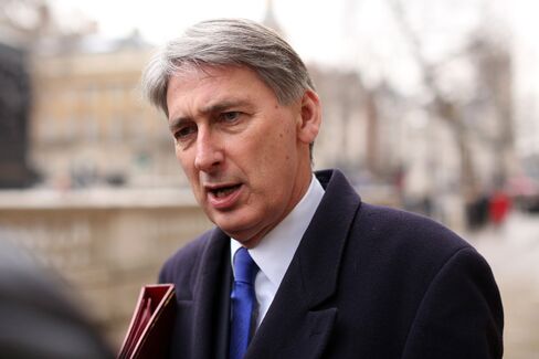 U.K. Defence Secretary Philip Hammond