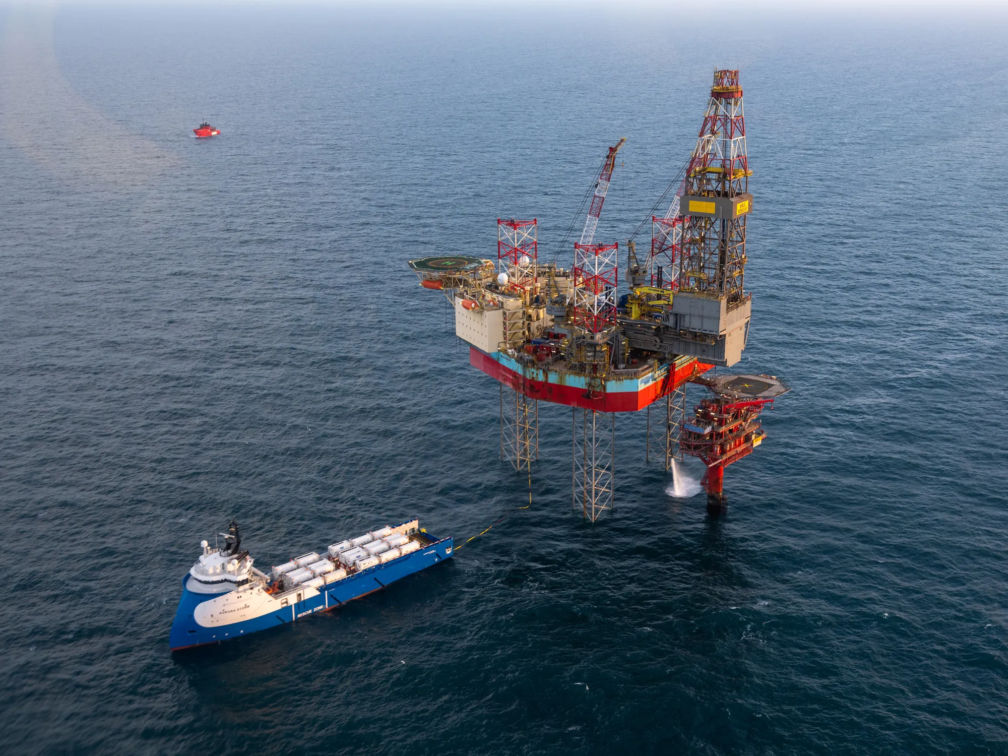Project Greensand, off the west coast of Denmark, is storing CO2 that’s brought in by ship from Belgium.