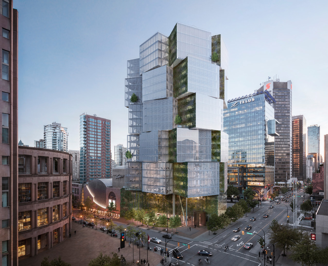 Amazon Leasing Offices in New Vancouver Tower Alongside Apple - Bloomberg