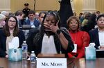 Wandrea Moss, former Georgia election worker, during a hearing&nbsp;in Washington on&nbsp;June 21.&nbsp;