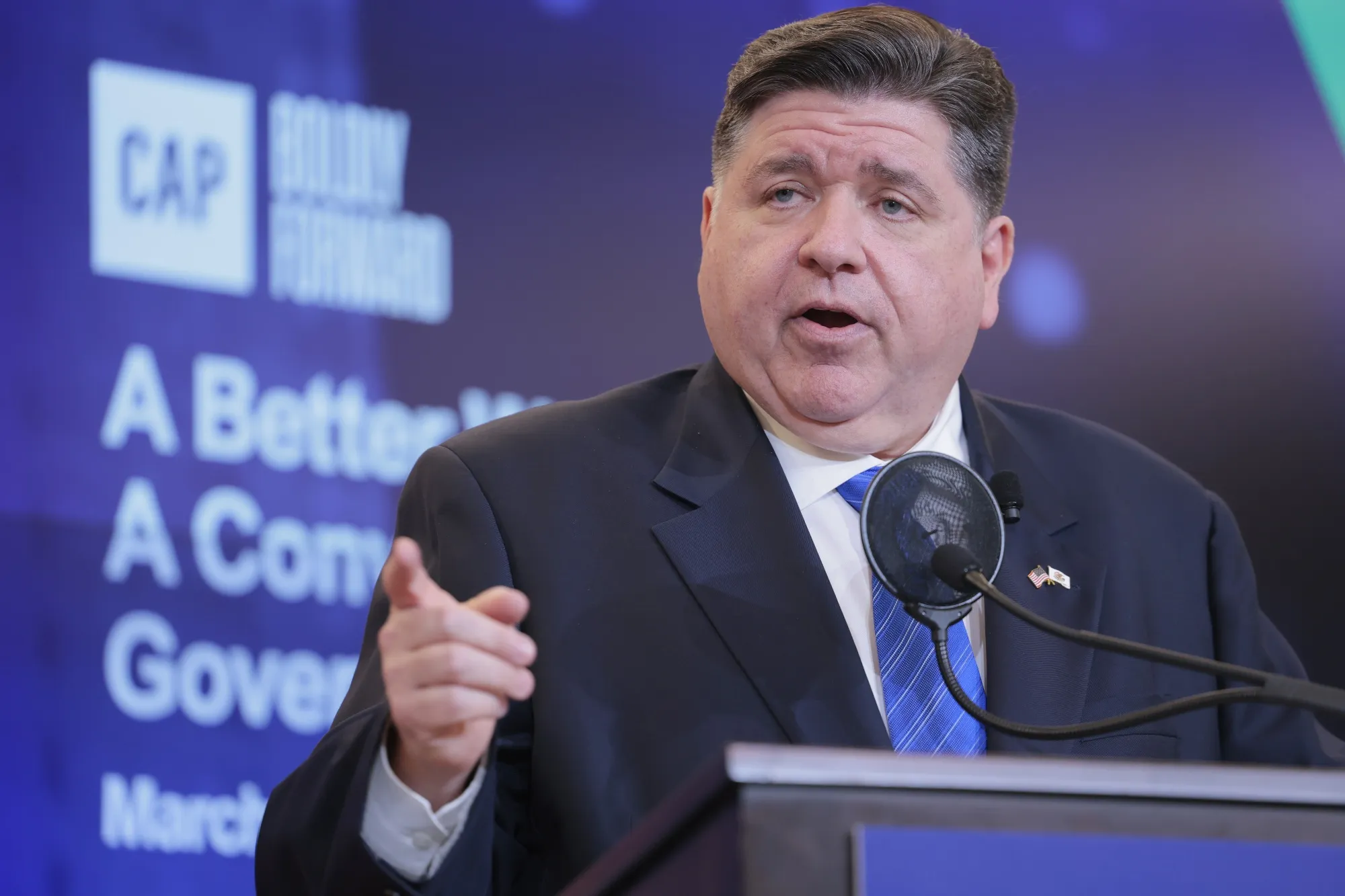 JB Pritzker, Illinois Governor, Is Ready to Brawl Through 2028 - Bloomberg