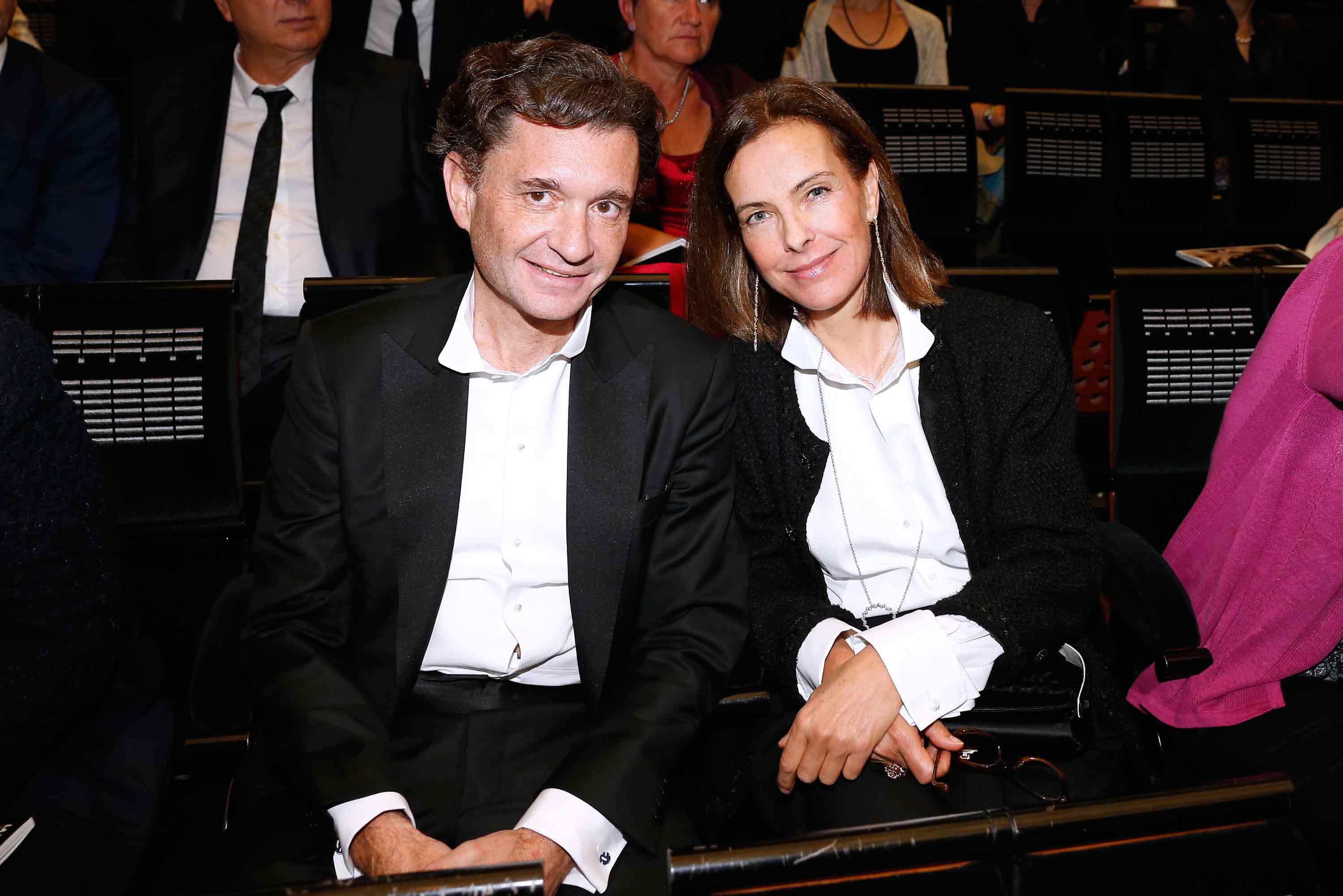 Philippe Sereys de Rothschild and Carole Bouquet
