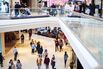 shopping mall retail shoppers