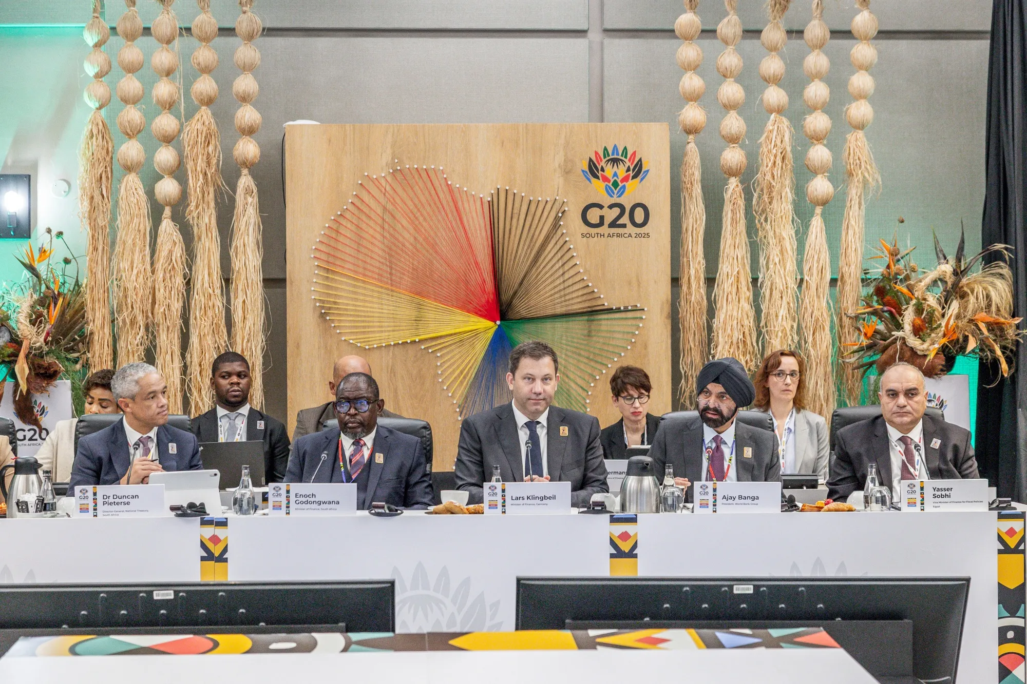 Finance Ministers attend the G20 Finance and Central Bank Deputies and Finance Ministers and Central Bank Governors' Meetings in Zimbali, South Africa.