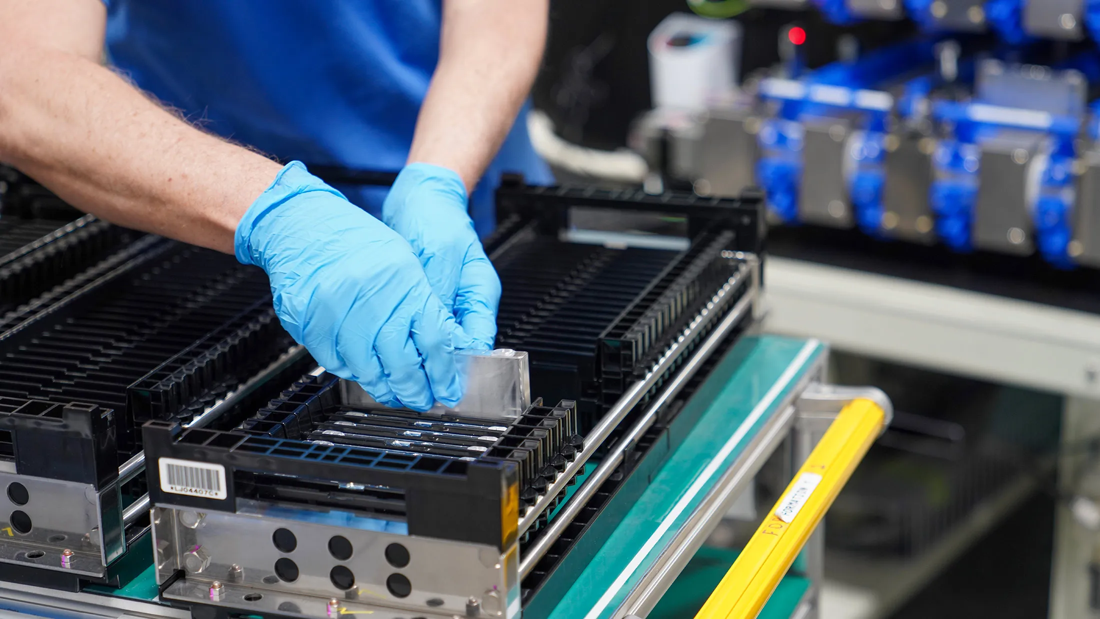 Toyota's battery manufacturing plant in Liberty, North Carolina.