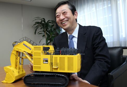 Komatsu Incoming CEO Tetsuji Ohashi
