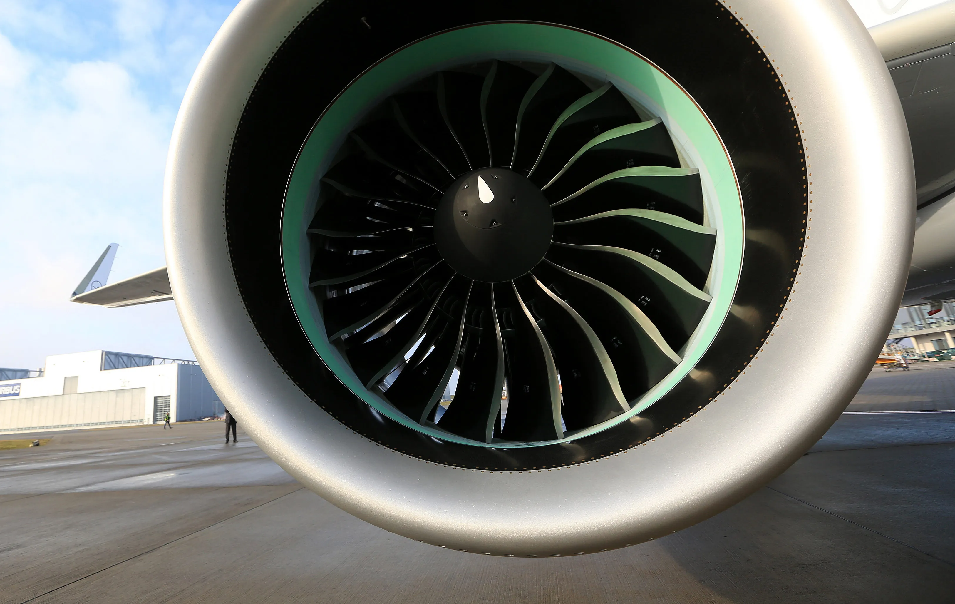 Deutsche Lufthansa AG Take Delivery Of An Airbus A320neo Aircraft