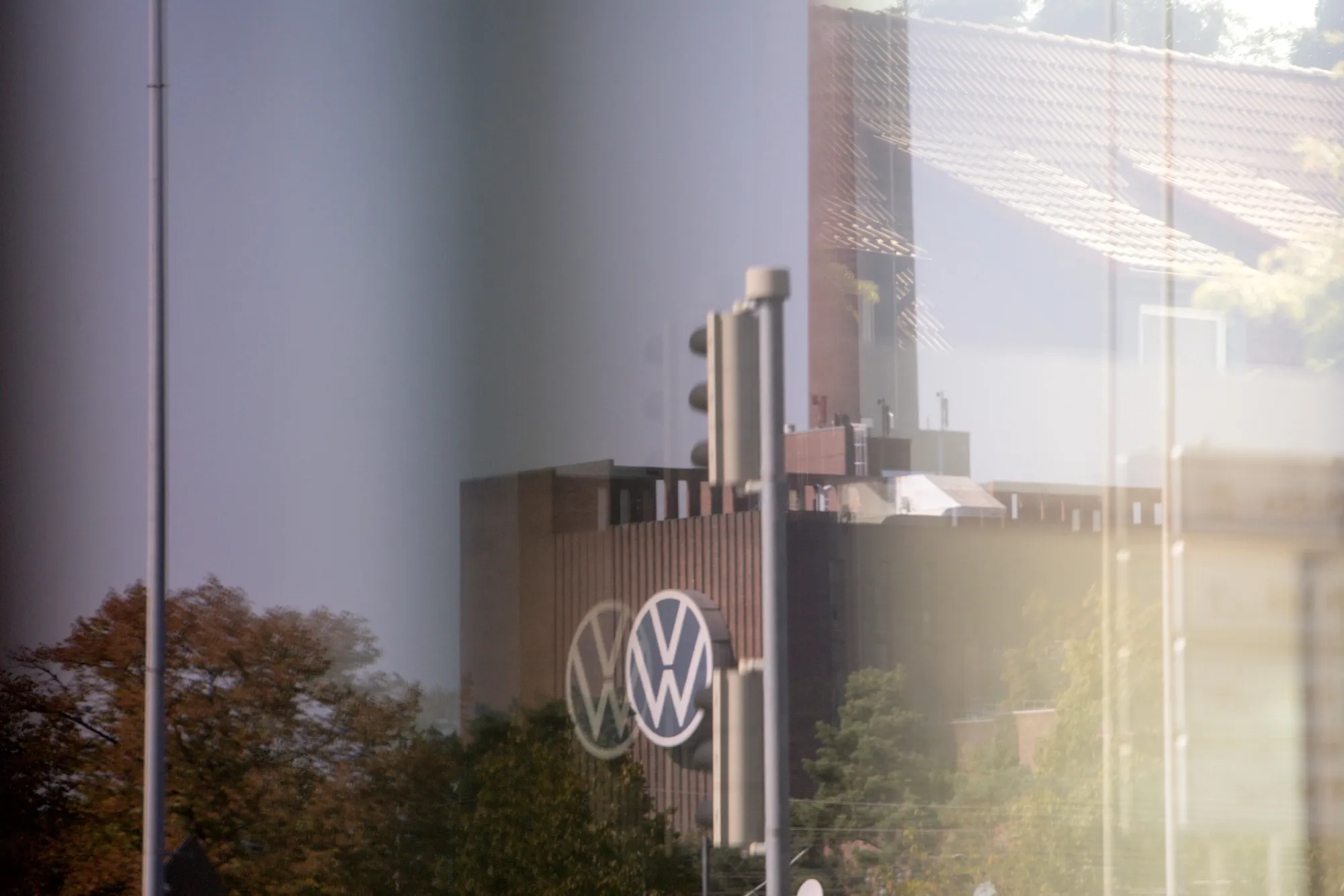 The Volkswagen headquarters and factory in Wolfsburg, Germany.