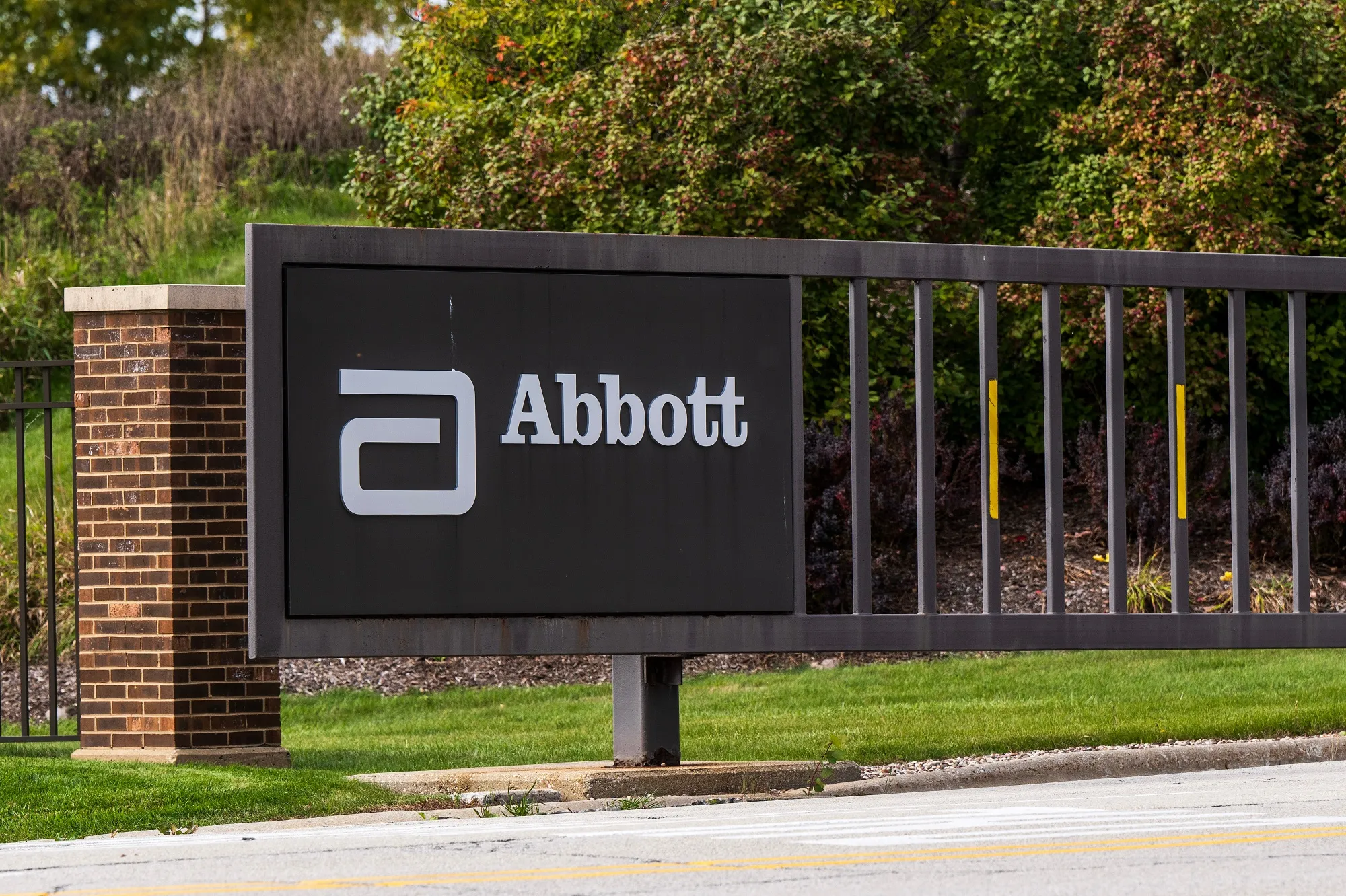 The Abbott Laboratories headquarters in Abbott Park, Illinois.