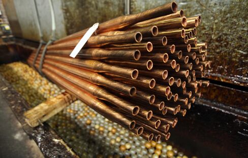 Copper Traders See Rally Ending as China Use Slows